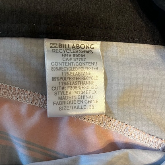 Billabong Platinum X Men's Bright Colors Swim Surf Shorts Size 38 - Picture 12 of 14